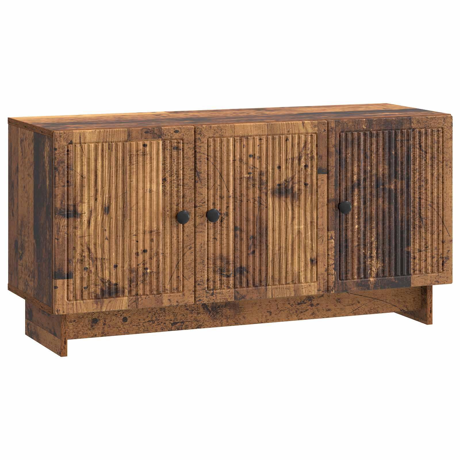 TV-skab Gammelt træ 99 x 34,5 x 50 cm Konstrueret træ billede