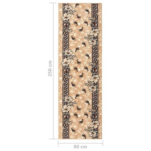 Tæppeløber 80x250 cm BCF beige
