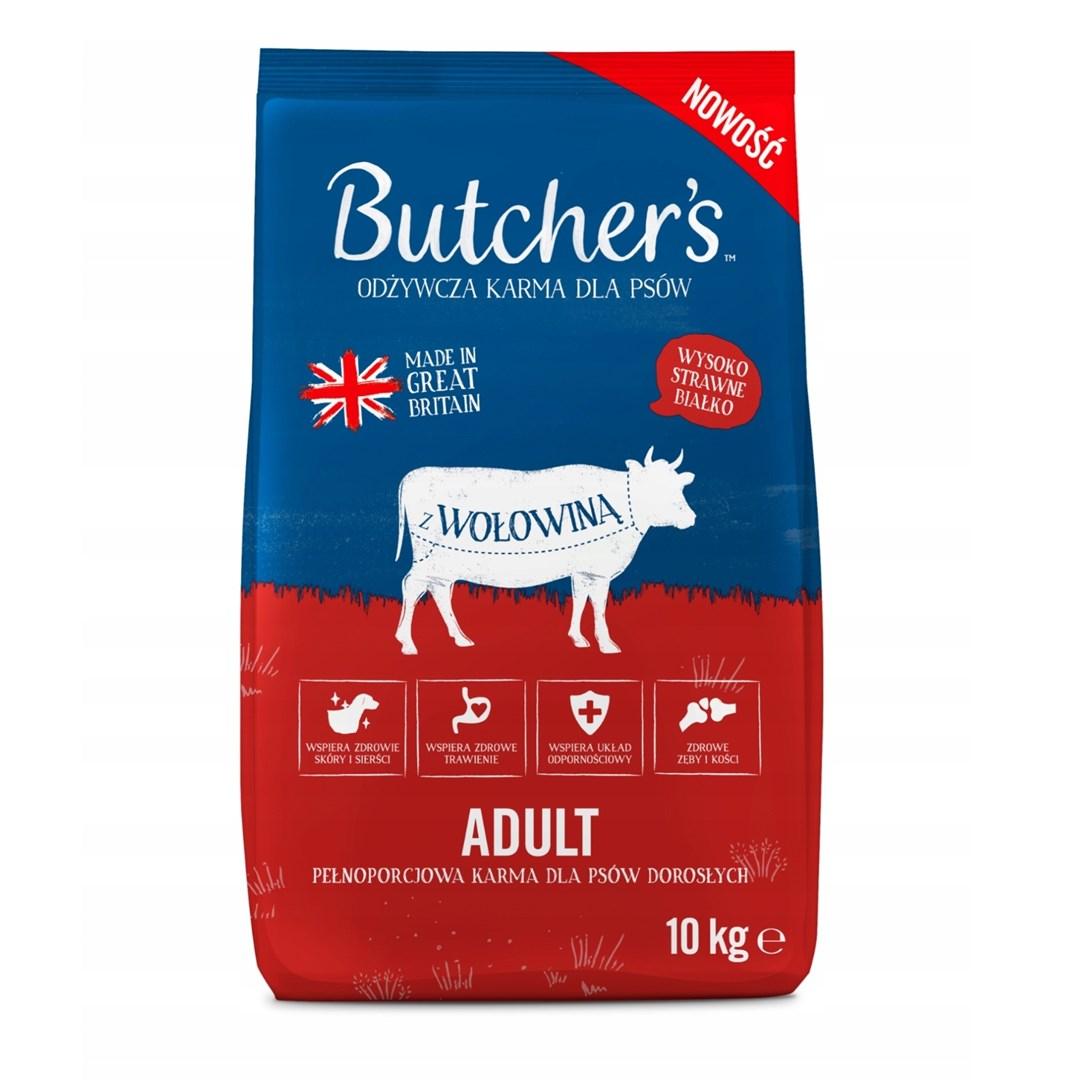 Butcher’s Natural & Healthy tørfoder til hund – med oksekød, 10 kg billede