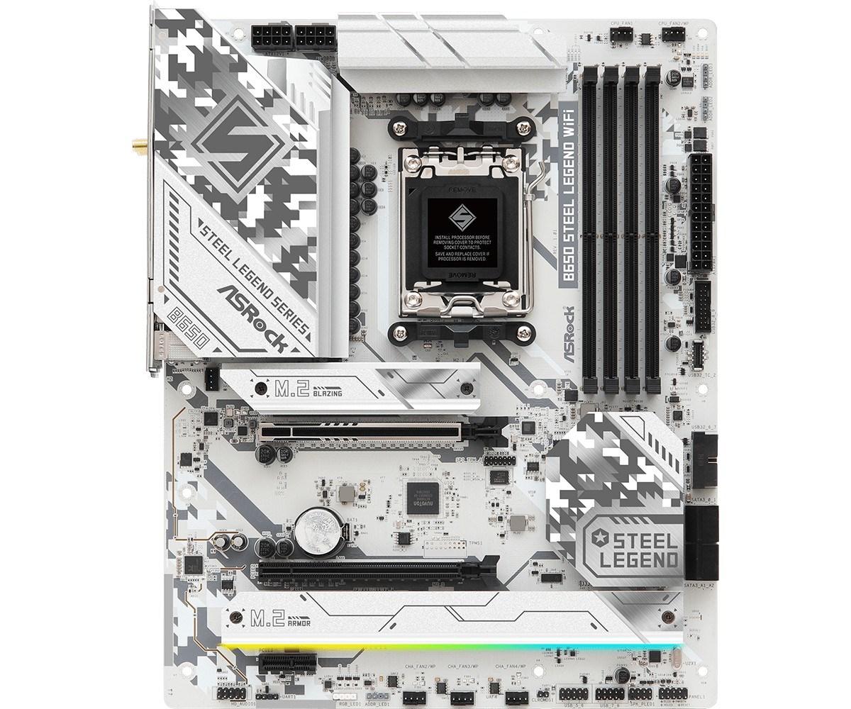 ASRock B650 Steel Legend WiFi - ATX bundkort til AMD AM5