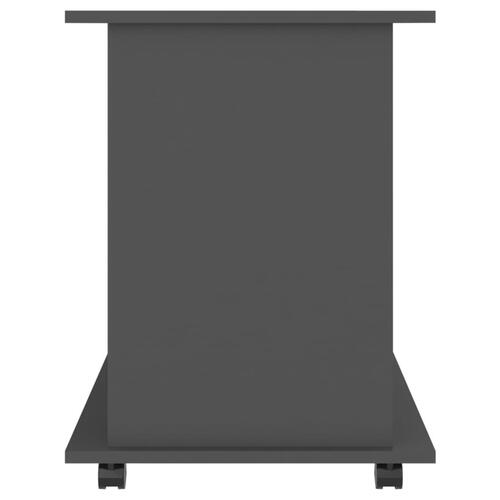 Rulleskab 60x45x60 cm konstrueret træ grå