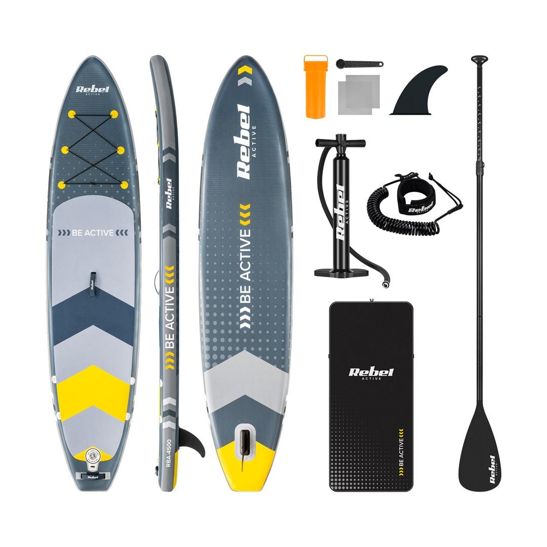 Rebel Active oppusteligt SUP-board 350 × 81 × 15 cm - sæt billede