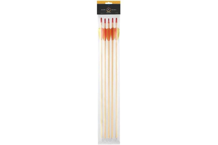 POE LANG Target træpile 30" D-027A-B1 - 5 stk. billede