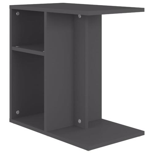 Sidebord 50x30x50 cm spånplade grå