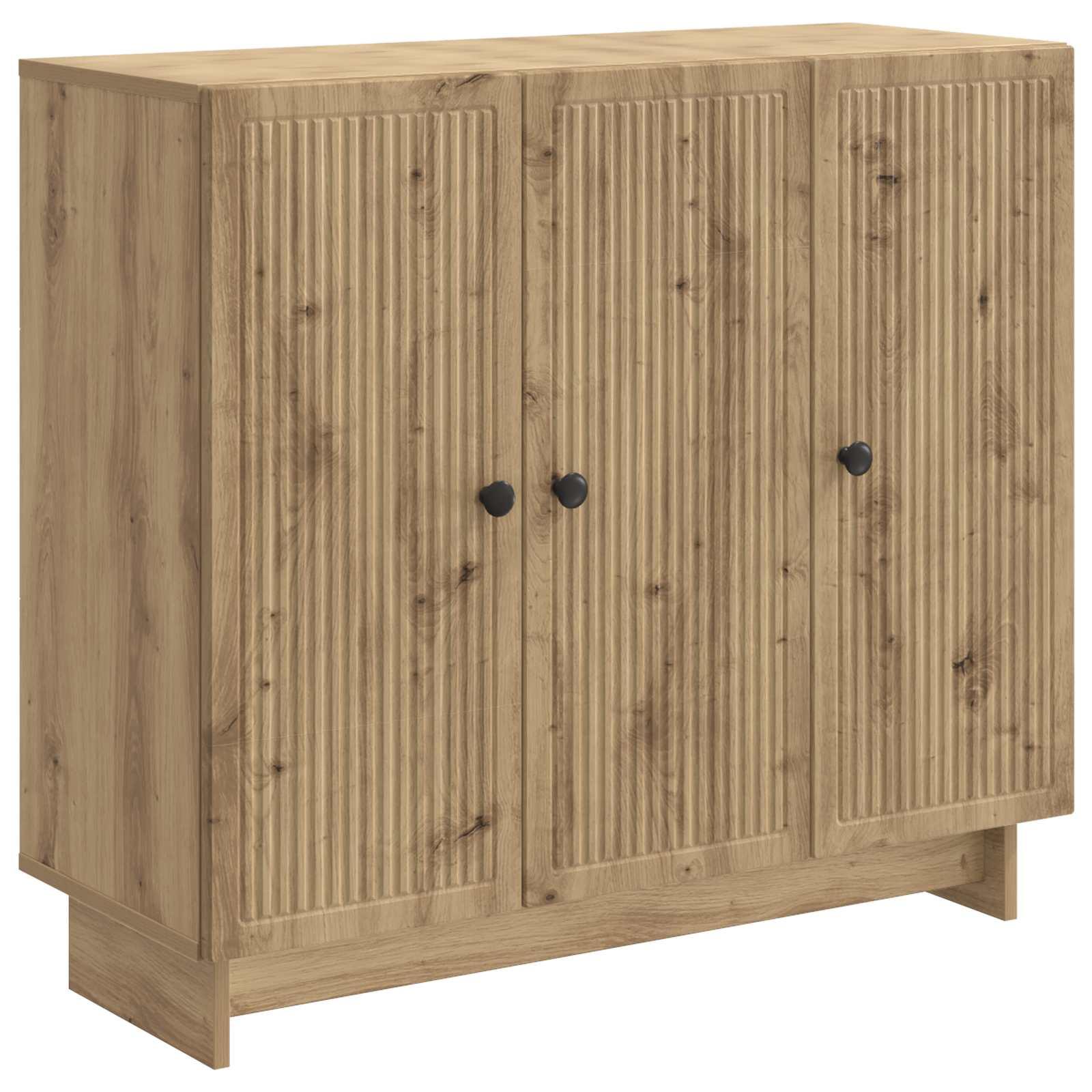 Sidebord Artisan-eg 89 x 34,5 x 80 cm Konstrueret træ billede