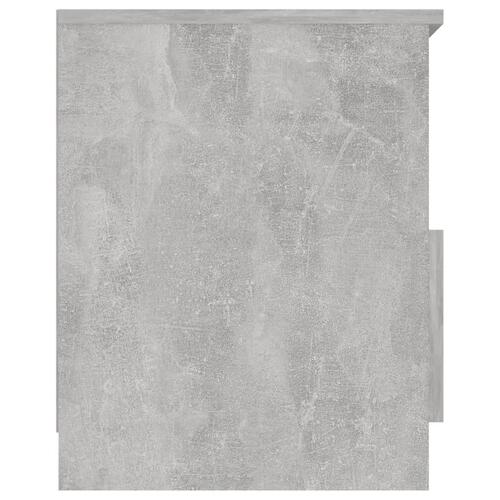 Sengeskab 40x40x50 cm spånplade betongrå
