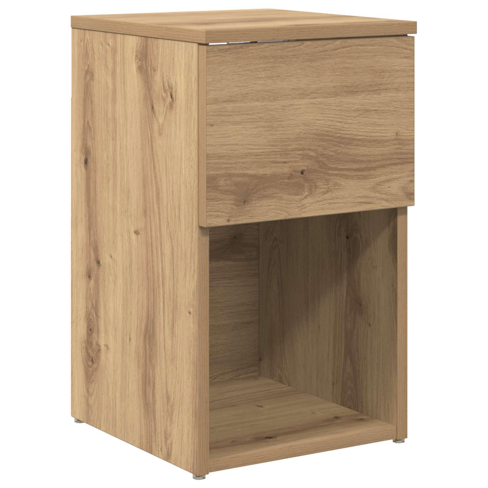 Sengeskab Artisan-eg 29 x 31,5 x 49 cm Konstrueret træ billede