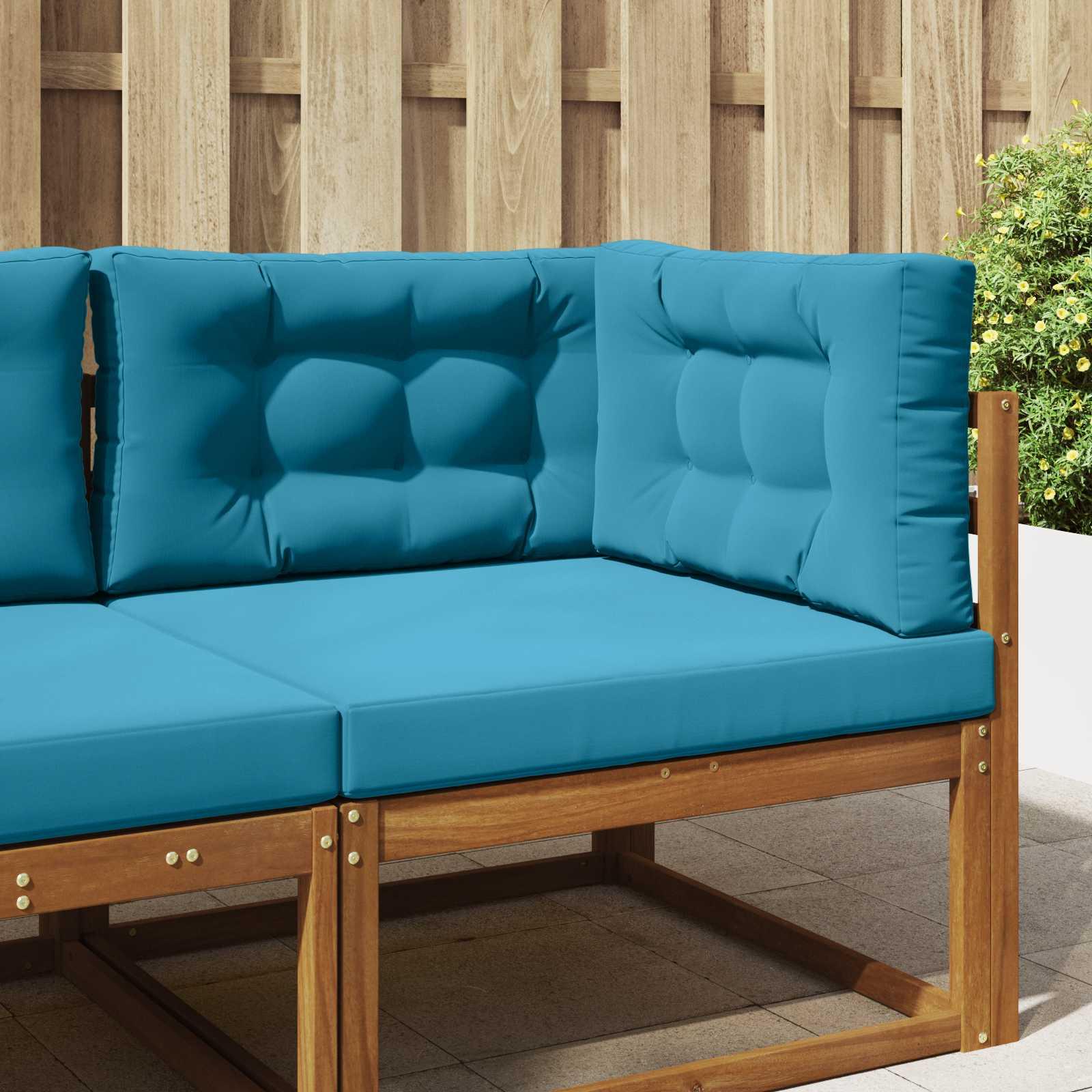 Udendørs Sofa Pude 3 stk Kongelig blå Polyester billede