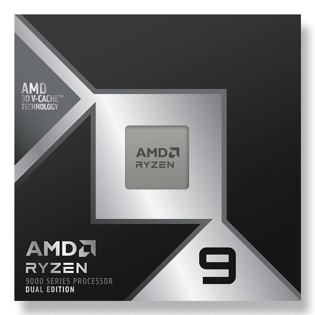 AMD Ryzen 9 9950X3D2 Dual Edition CPU - 16 kerner - 4.3 GHz - AMD AM5 - AMD Boxed (uden køler)