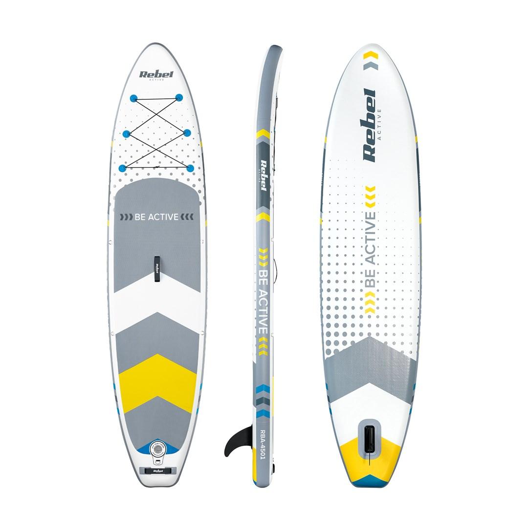 Rebel Active RBA-451 oppusteligt SUP-board 350 cm - hvid billede