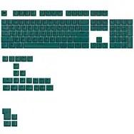 Glorious GPBT Basics keycaps - ANSI (US), PBT, dye-sub - Totem Green billede
