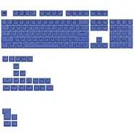 Glorious GPBT Basics keycaps - ANSI (US), PBT, dye-sub - Mana Blue billede