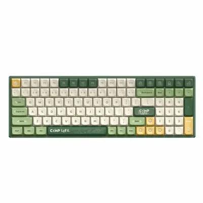 IQUNIX F97 Camping trådløst gaming-tastatur, RGB - MX Brown (US) billede