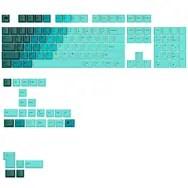 Glorious GPBT Gradient Keycaps - ANSI (US), PBT, Dye-Sub - Rainforest billede