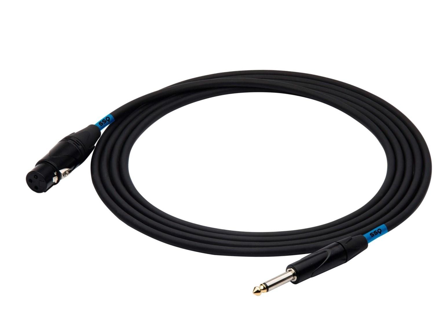 SSQ Cable XZJM1 – XLR (hun) til 6,3 mm jack mono kabel, 1 m billede