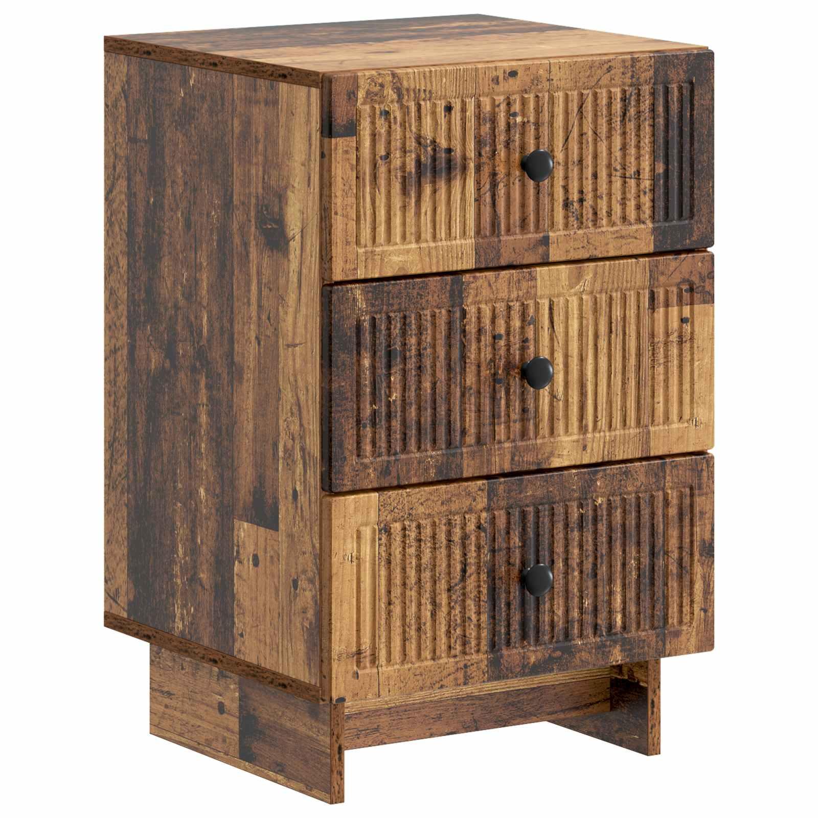 Natskab Gammelt træ 43 x 41 x 66,5 cm Konstrueret træ billede