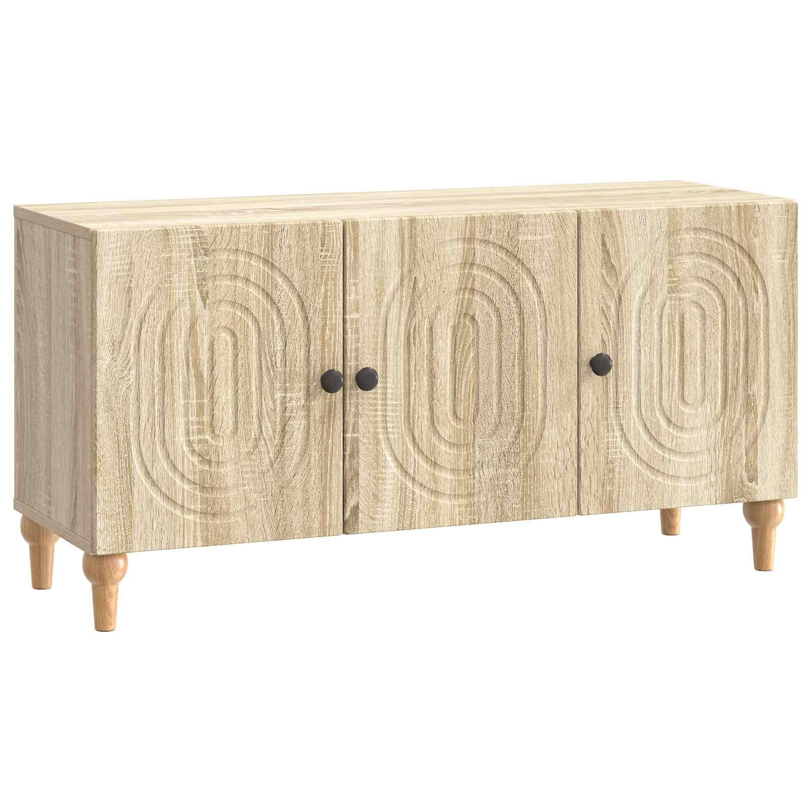 TV-skab Sonoma-eg 99 x 34,5 x 50 cm Konstrueret træ billede