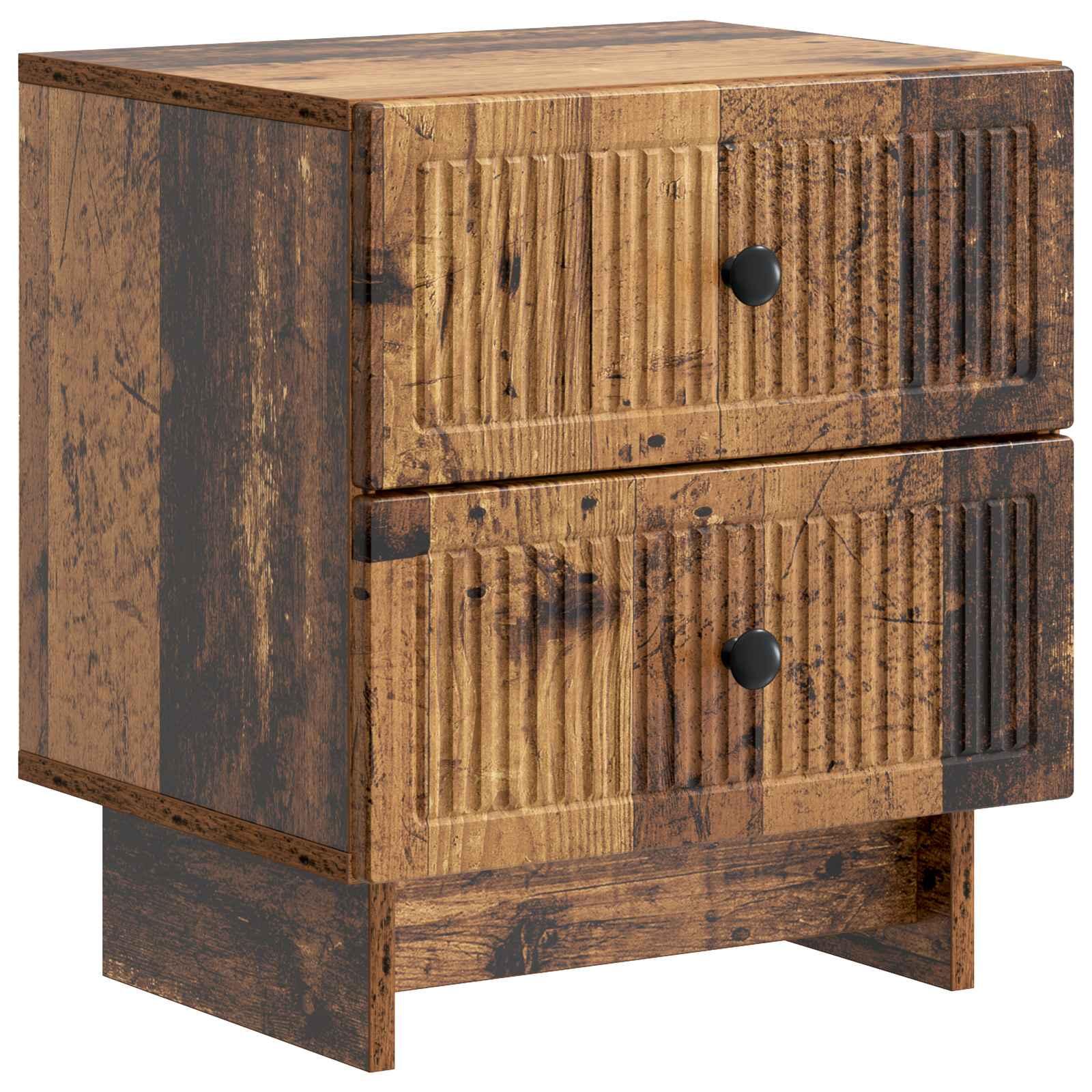 Natskab Gammelt træ 43 x 34,5 x 47,5 cm Konstrueret træ billede