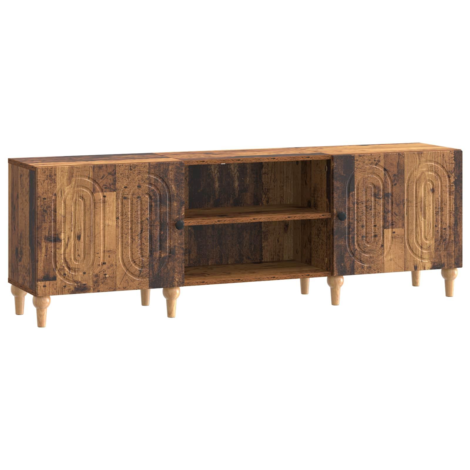 TV-skab Gammelt træ 150 x 31 x 50 cm Konstrueret træ billede