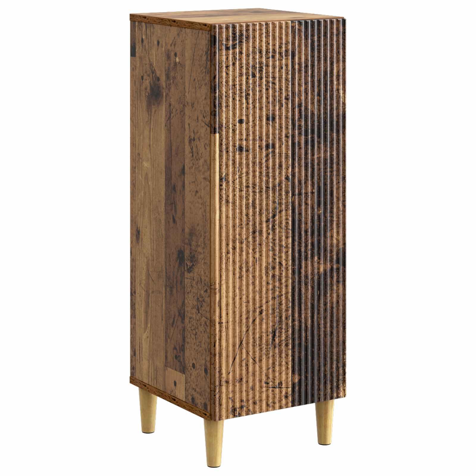 Sidebord Gammelt træ 33 x 34,5 x 90 cm Konstrueret træ billede