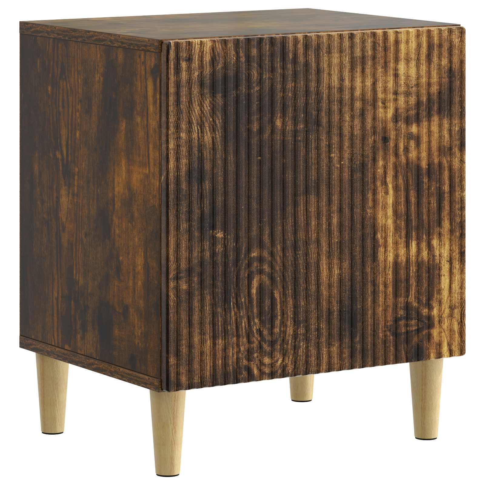 Natskab Røget eg 43 x 34,5 x 50 cm Konstrueret træ billede