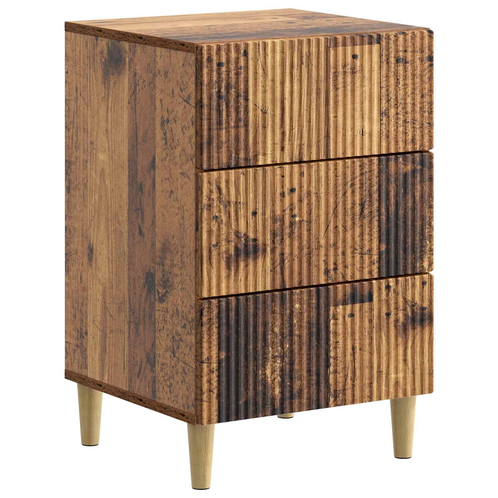 Natskab Gammelt træ 43 x 41 x 66,5 cm Konstrueret træ billede