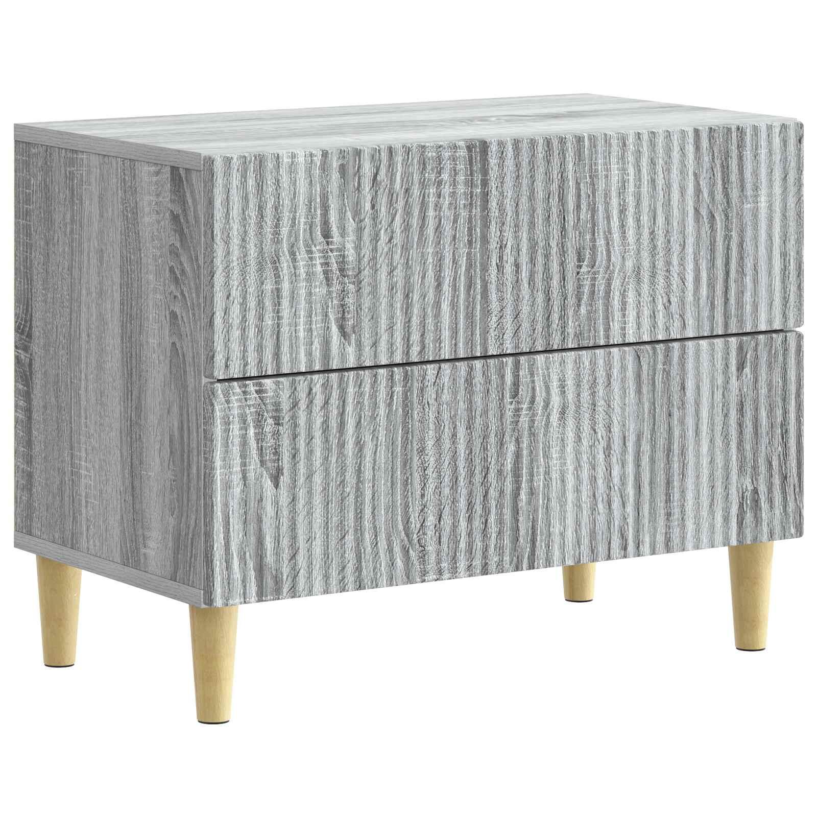Natskab Grå sonoma-eg 62 x 34,5 x 48 cm Konstrueret træ billede