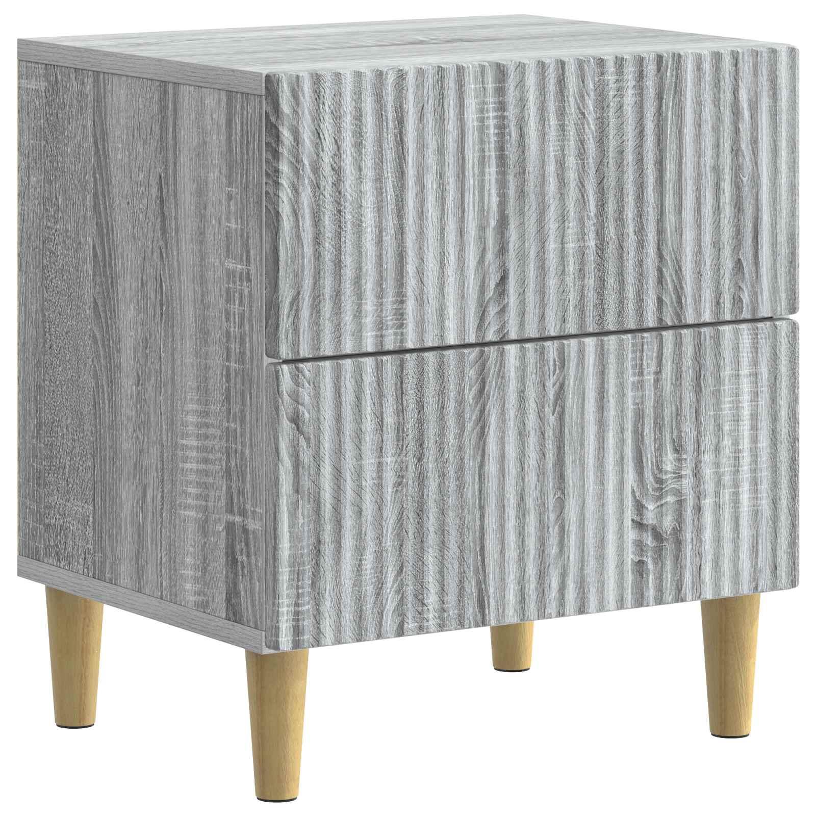 Natskab Grå sonoma-eg 43 x 34,5 x 48 cm Konstrueret træ billede