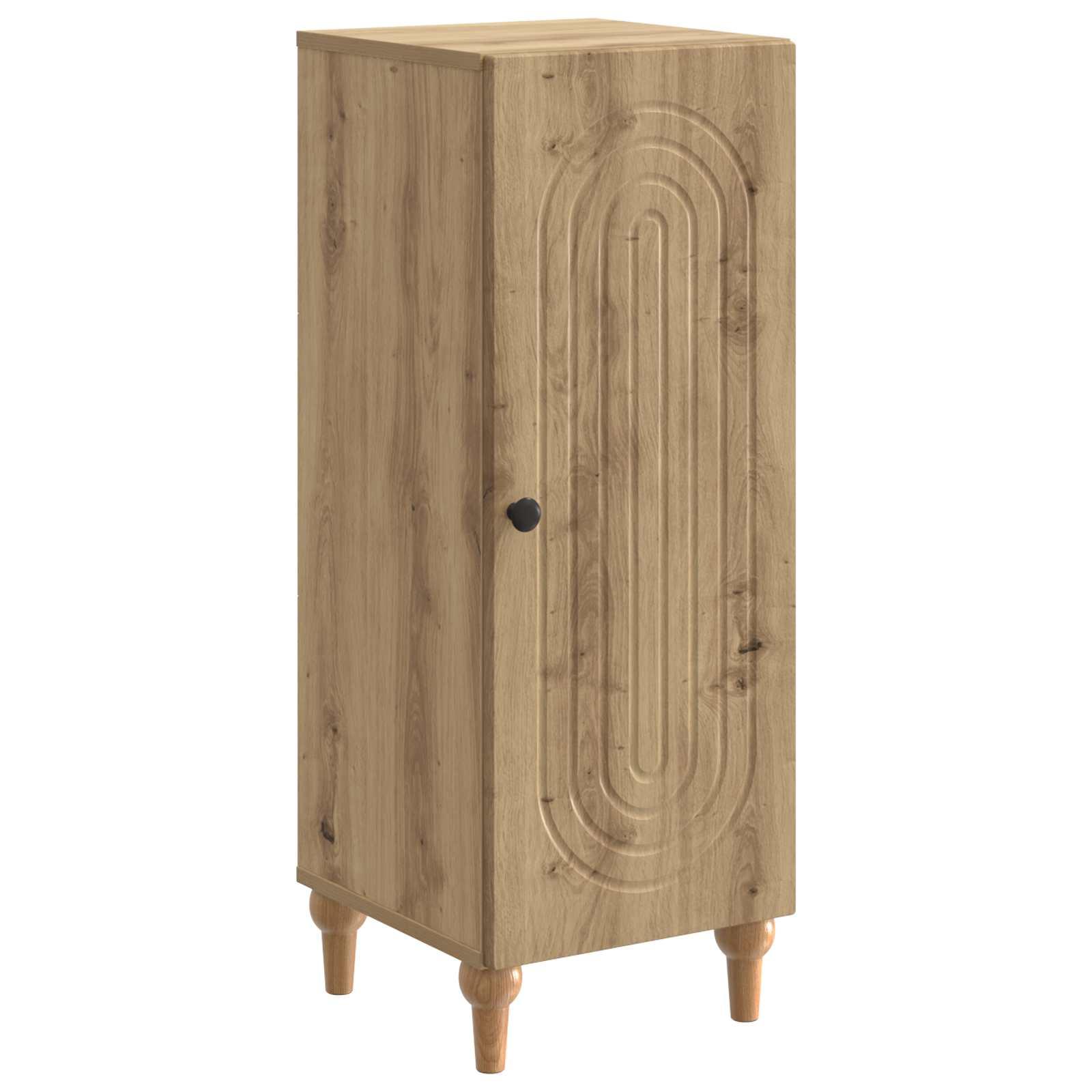Sidebord Artisan-eg 33 x 34,5 x 90 cm Konstrueret træ billede