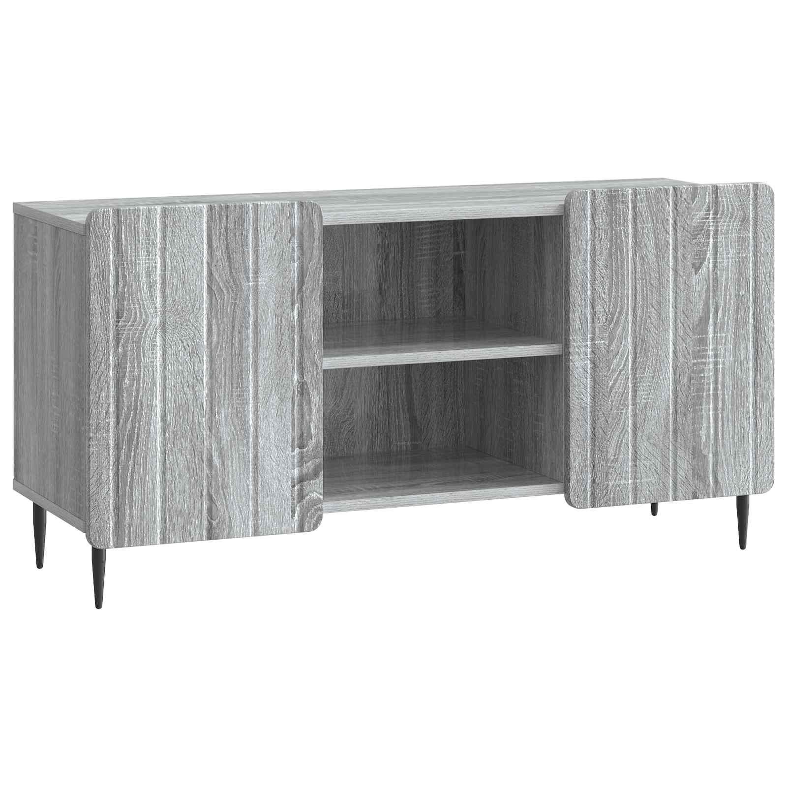 TV-skab Grå sonoma-eg 102 x 34,5 x 52 cm Konstrueret træ billede