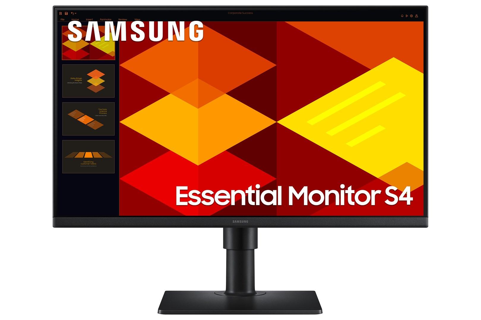 Samsung S40GD 24" Full HD IPS skærm - 100 Hz, HAS, sort billede