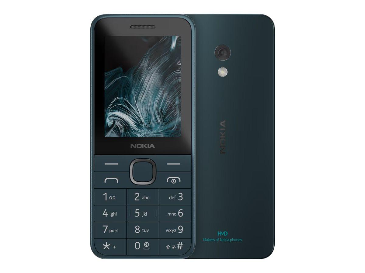 Nokia 225 4G (2024) 2,4" dual‑SIM funktionstelefon - mørkeblå