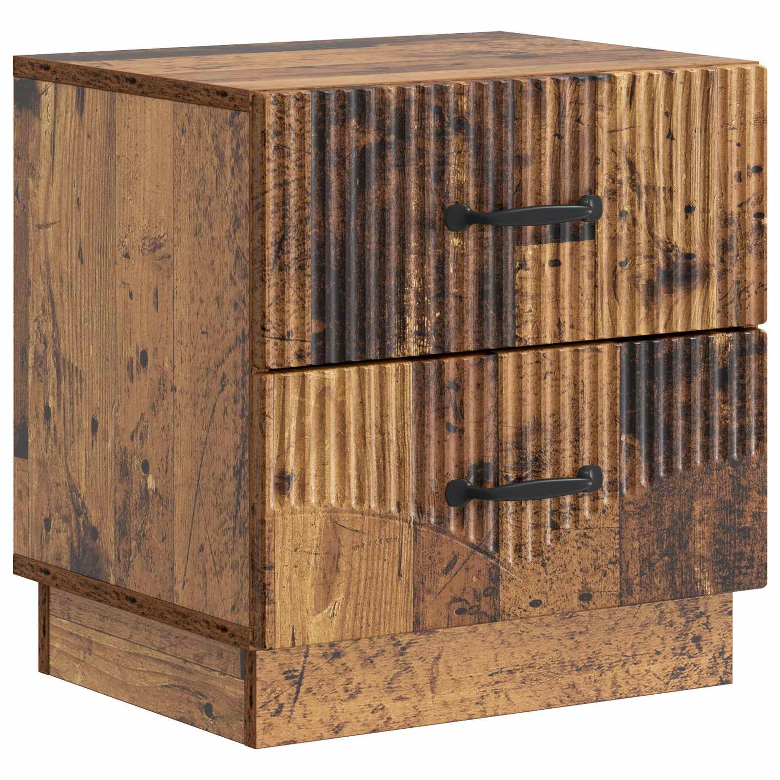 Natskab Gammelt træ 43 x 34,5 x 44,5 cm Konstrueret træ billede