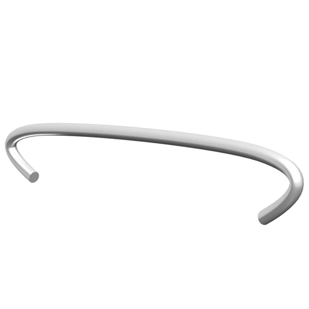 Gabionkroge 100 stk. galvaniseret stål 10 cm