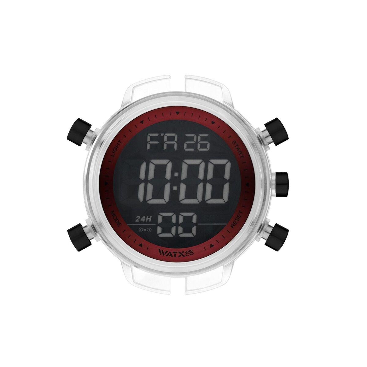 Watx & Colors RWA1769 herreur - unisex digital armbåndsur 49 mm billede