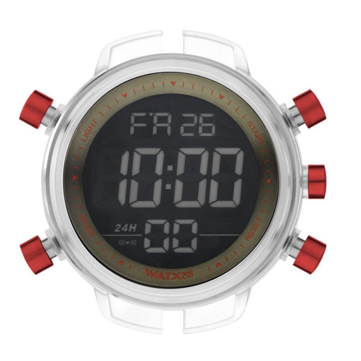 Watx & Colors RWA1759 - digitalt herreur med silikonerem billede