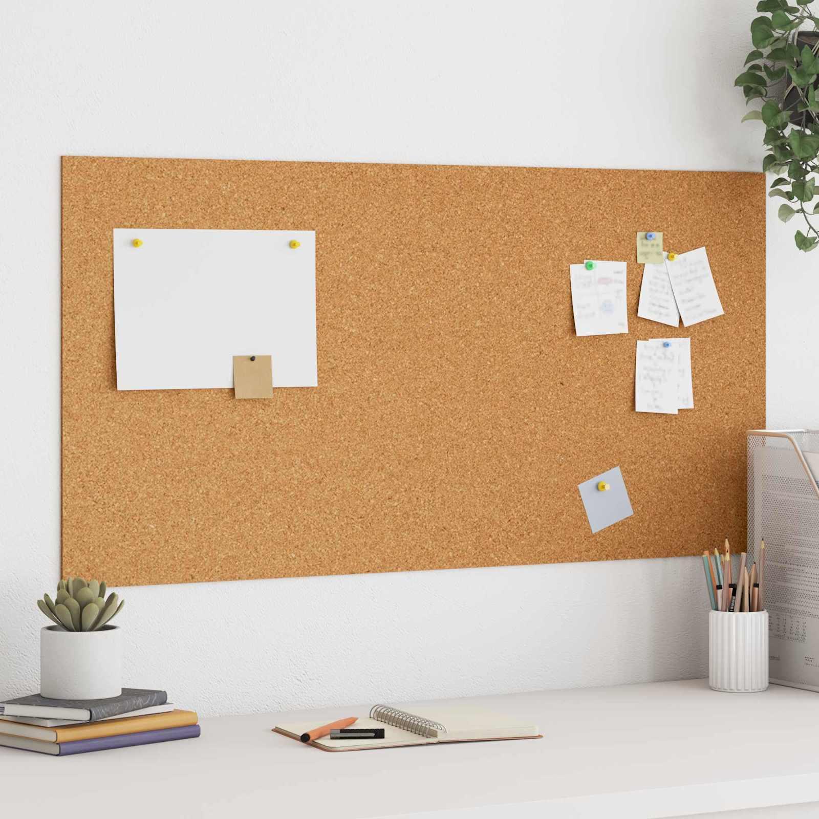 vidaXL Korkplade 12 stk. 100 x 50 x 0,5 cm Kork Brun