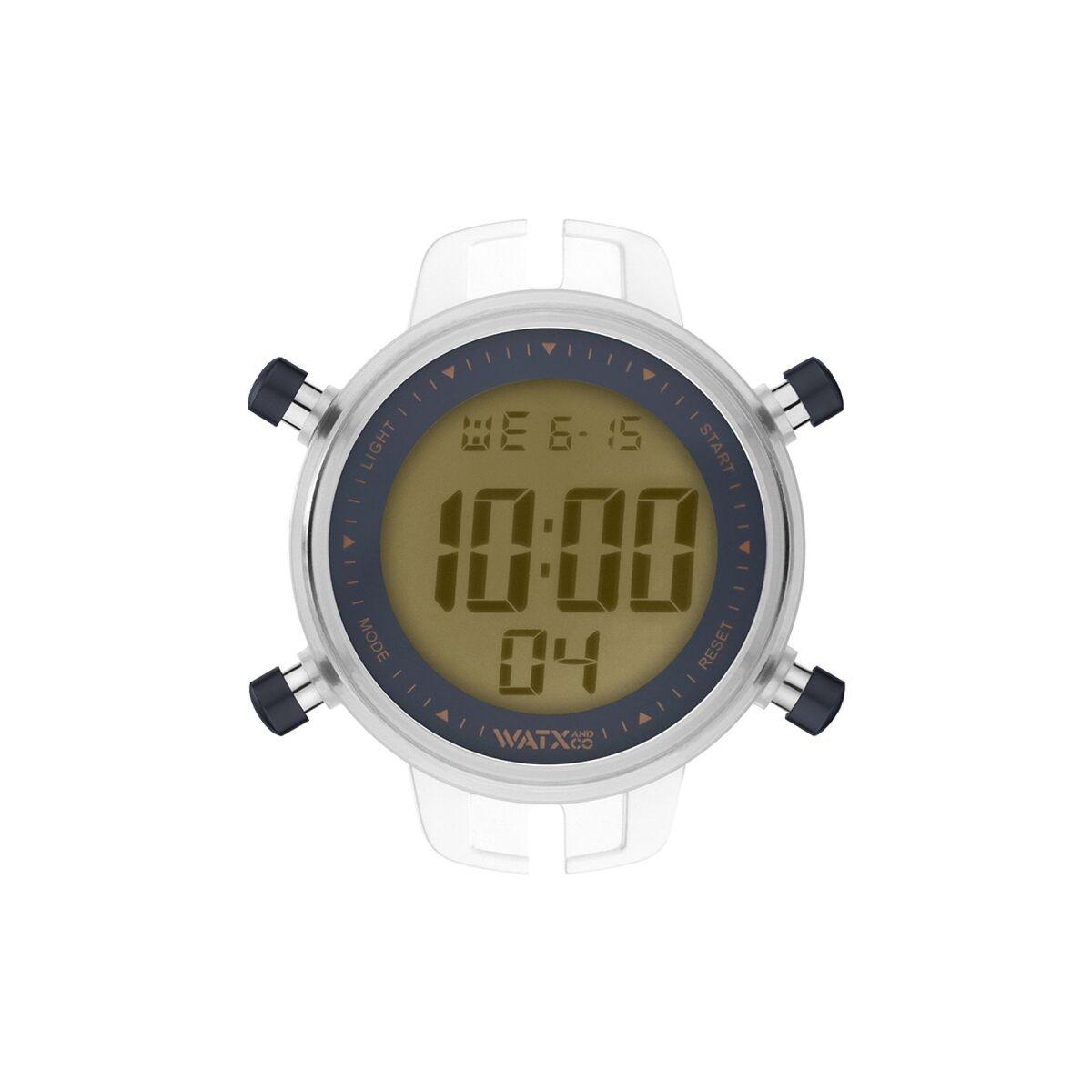 Watx & Colors RWA1131 unisex armbåndsur - digital, 43 mm billede