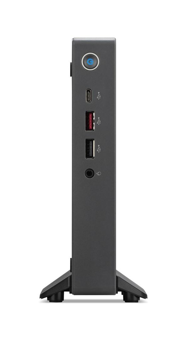 Acer Veriton 2000 Mini N2595GT - Intel Core 3 100U, 8 GB, 256 GB SSD, Windows 11 Pro - sort mini PC billede