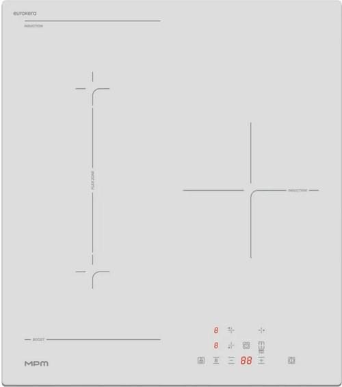 MPM MPM-45-IM-16/W induktionskogeplade til indbygning – hvid, 45 cm
