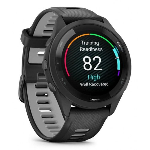 Garmin Forerunner 265 - 46 mm sportsur med 1,3" AMOLED, GPS og Wi‑Fi - Sort