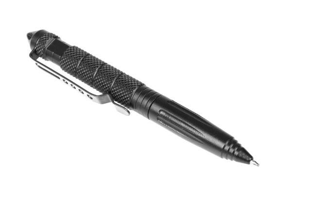 GUARD Tactical Pen - kubotan med glasknuser, sort (YC-008-BL) billede