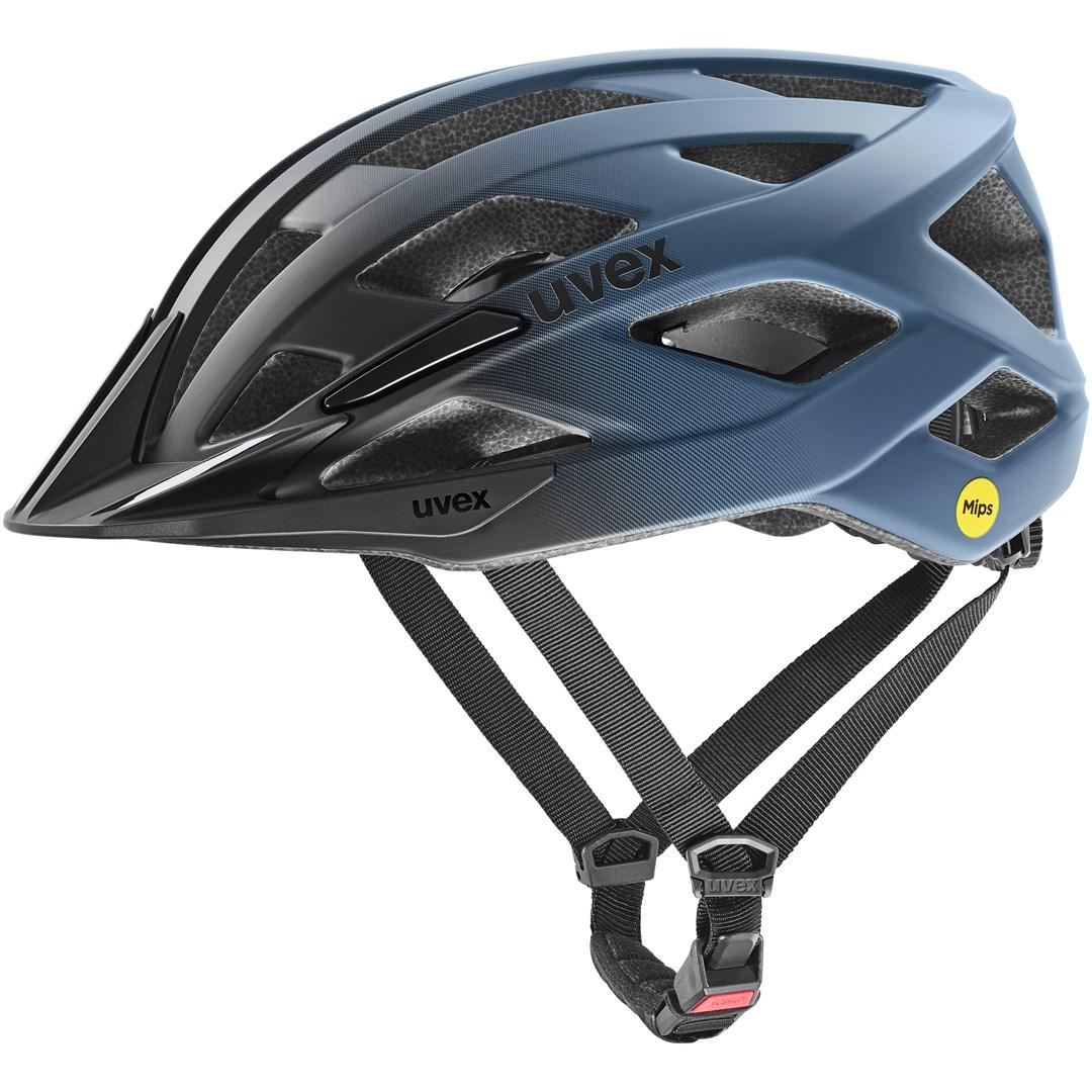 uvex i-vo 2 MIPS cykelhjelm 56-60 cm - stone blue/sort mat billede