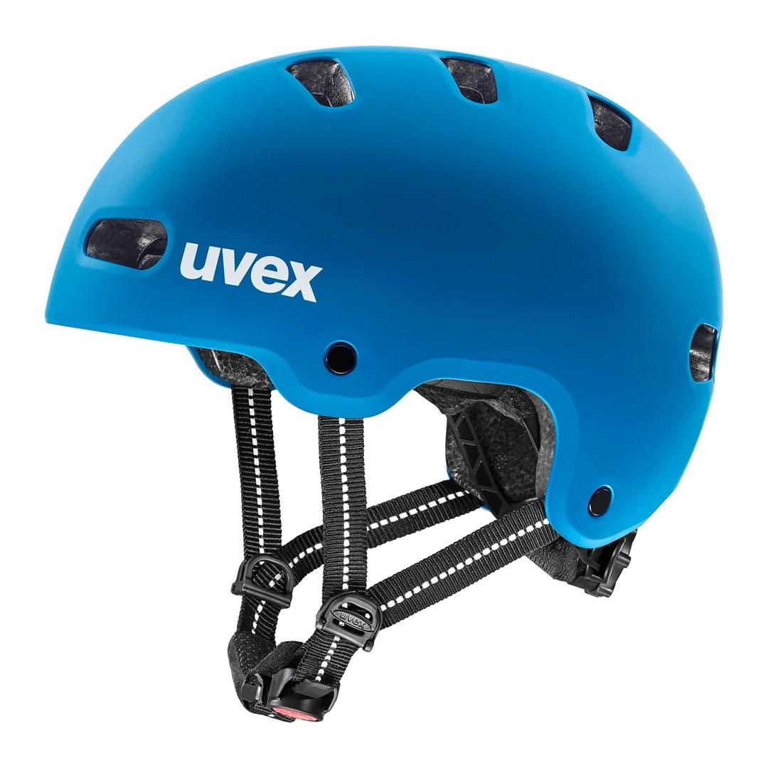 uvex Kid 4 cykelhjelm til børn 55-58 cm - Bubble Blue mat