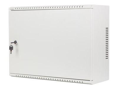 Lanberg WAF1 rackskab 4U 19" – vægmonteret, grå (RAL 7035) billede