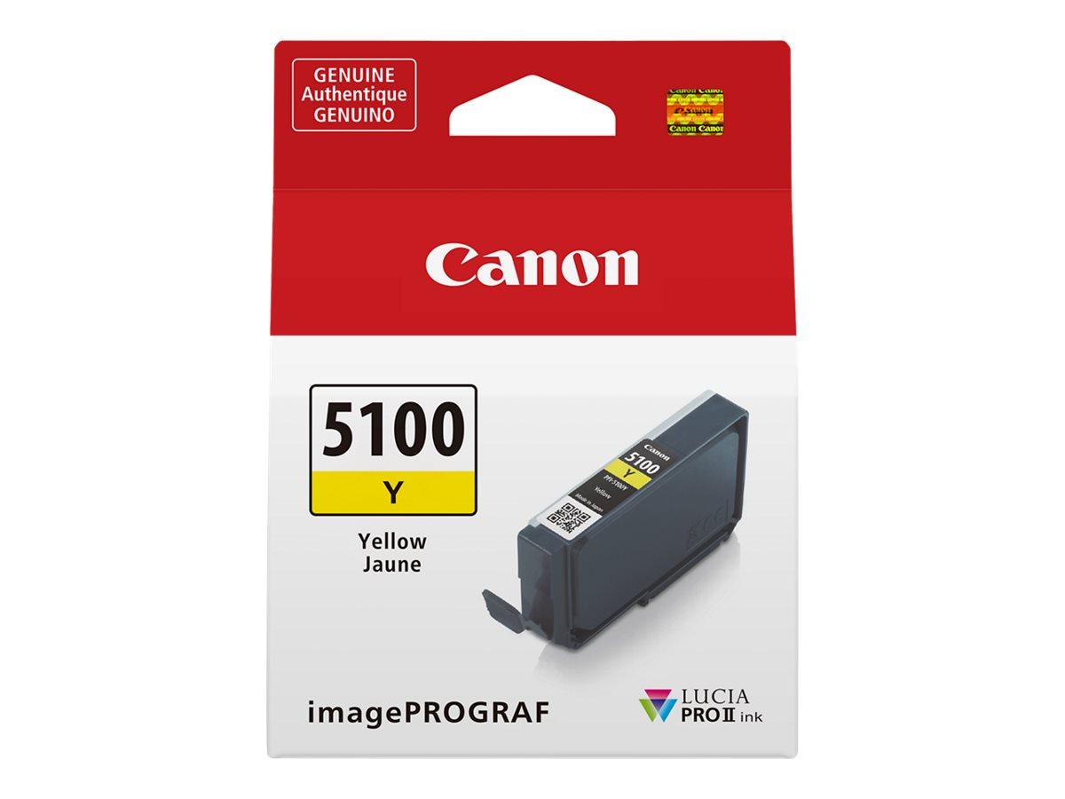 Canon PFI-5100 Y gul blækbeholder 14,4 ml til imagePROGRAF PRO-310