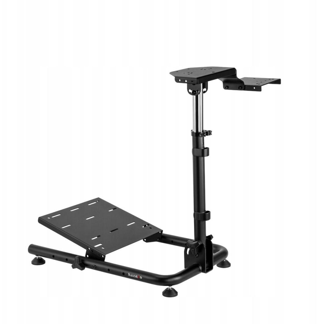 Huzaro Speed 2.0 - justerbart stativ til gaming-rat og pedaler, sort