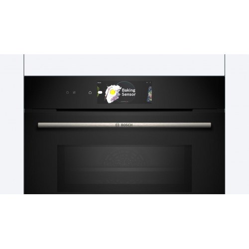 Bosch Serie 8 CMG778NB1 indbygningsovn med mikro 45 l – Sort