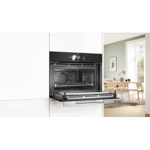Bosch Serie 8 CMG778NB1 indbygningsovn med mikro 45 l – Sort