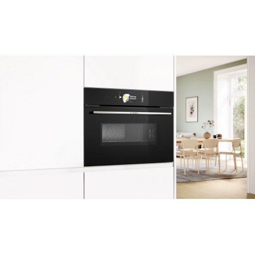 Bosch Serie 8 CMG778NB1 indbygningsovn med mikro 45 l – Sort